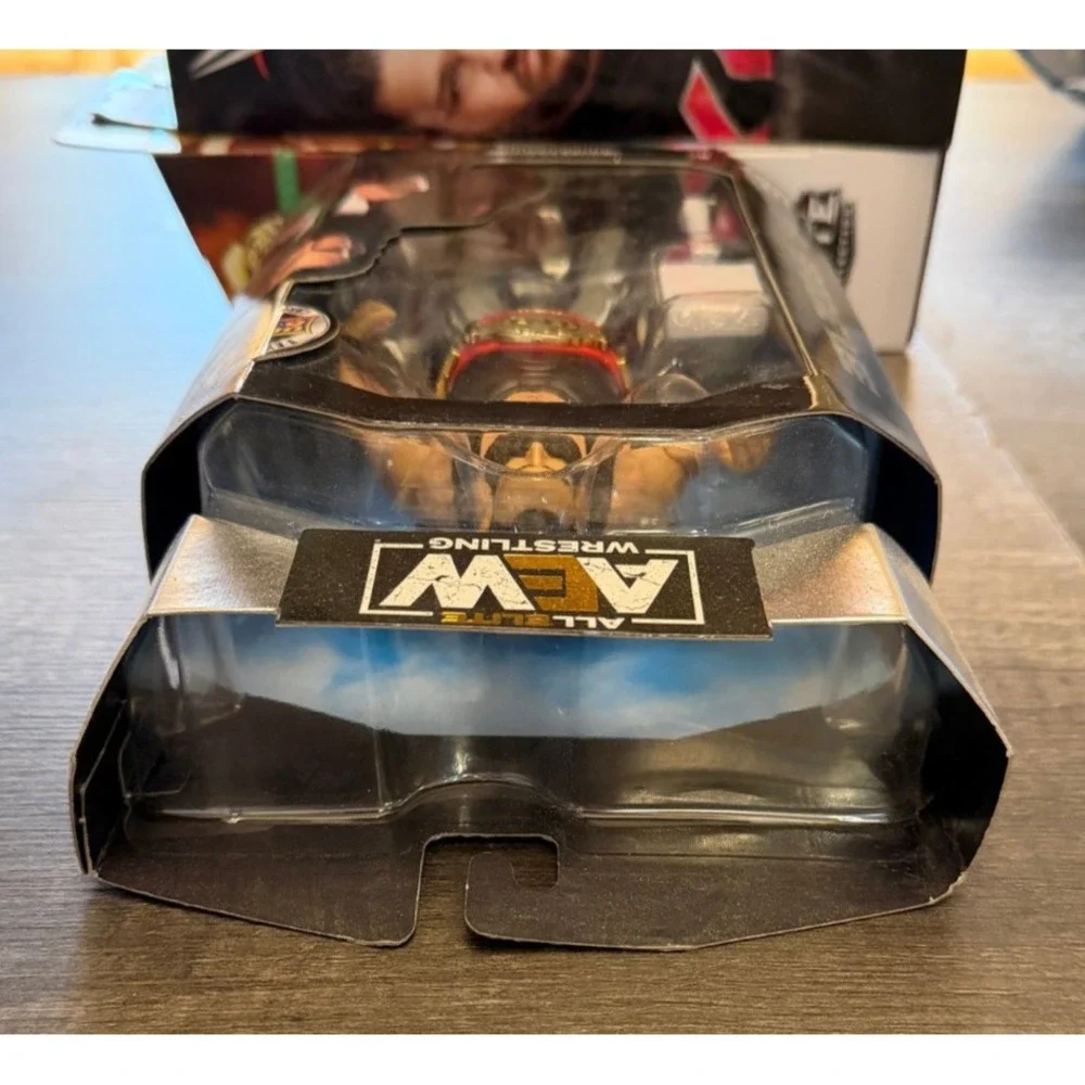AEW Unmatched Series 3 Mr Brodie Lee Action Figure #17 with TNT Belt Upper Deck